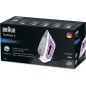 Braun TexStyle 3 SI 3030 PU Dampstrygejern 2300W Grå Pink Hvid